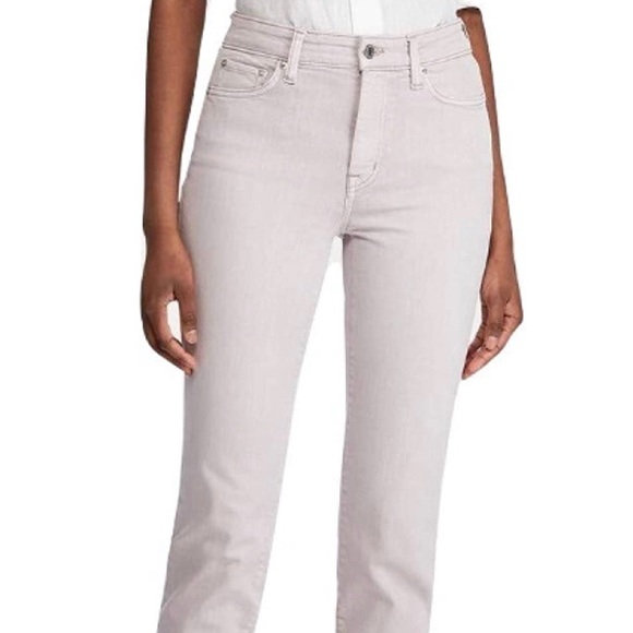 Lauren Ralph Lauren Denim - LRL Women's Straight Crop Jeans White Wash W4 27